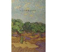 Inspiration by Great Masters - Van Gogh Notebook: Olive Trees (1889): Daily Planner · Goals, To-Dos & Notes · 6×9 inch (A5) · 64 Pages