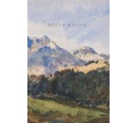 Inspiration by Great Masters - William Henry Holmes Notebook: Wyoming Foot Hills (1921): Daily Planner · Goals, To-Dos & Notes · 6×9 inch (A5) · 64 Pages
