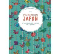 Inspiration Japon: 30 illustrations à colorier ou à peindre