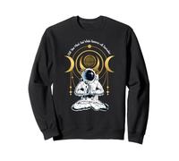 Inspirational Apparel No Limit Good Vibes Astronauta Namaste Felpa