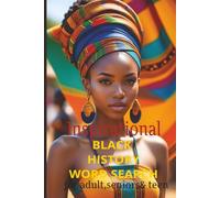Inspirational Black History Word Search: Word Search Puzzles with Easy-to-Read Print about Black History Word | 6x9 inches, 110 pages| 50+puzzles... Gift for Vacations, Holidays and Relaxation