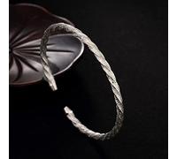 Inspirational Bracelets，Hand Knocked Water Wave Twist Pattern Opening Ladies And Versatile Bangle Women's Bracelets