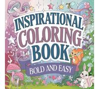 Inspirational Coloring Book | Large Print Motivational Quotes for Relaxation and Stress Relief
