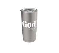 Inspirational Dio è in grado citazione - Efesini 3:20 Bicchiere termico in acciaio inox doppia parete