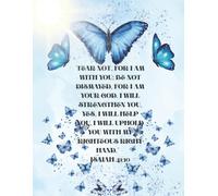 Inspirational Journal | " Fear not for I am with you" | College Ruled Composition Notebook | 110 Pages