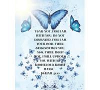 Inspirational Journal |" Fear not for I am with you " | College Ruled Composition Notebook | 110 Pages