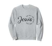 Inspirational La via, la verità, la vita, la fede cristiana Felpa