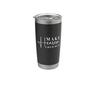 Inspirational Make Heaven Crowded Citazione Bicchiere termico in acciaio inox doppia parete