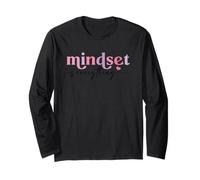 Inspirational Mindset Is Everything Citazione Motivazionale Maglia a Manica