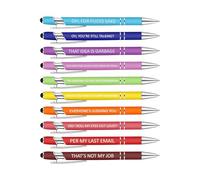 Inspirational Pens, Creative Ballpoint Pen, 10X Metal Motivational Signature Pen, Perfect for Students and Professionals, 5.51 Inches Long, Ideal for Writing, and Daily Inspiration