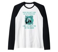 Inspirational Quote for Women And Cat Mom with Black Cats Maglia con Maniche Raglan