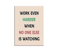 Inspirational Quotes Canvas Wall-Art Motivational Poster for Teens Entrepreneur Hustle Mindset Bedroom Decor Wall-Art(Framed,16x24inch(40x60cm))