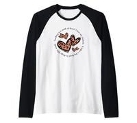 Inspirational Teacher Quote for Women Cute Leopard Hearts Maglia con Maniche Raglan