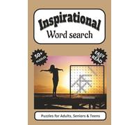 Inspirational Word Search Puzzle Book: Word Searches winth Easy to Read Print about Inspirational, Uplift, Motivation an More | 6x9 inches, 110 pages ... Gift for Vacations, Holidays and Free Times