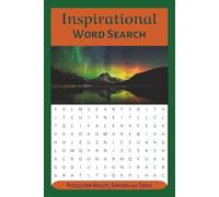 Inspirational Word Search Puzzle Book: Word Searches with Easy to Read Print about Inspiration, Hope, Motivation and More I 6x9 inches, 110 pages I ... I Gift for Vacations, Holidays and Relaxation