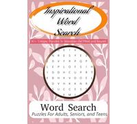 Inspirational Word Search Puzzle Book: Word Searches with Easy to Read Print about Inspiration, Positivity, Personal Development and More | 6x9 ... Gift for Vacations, Holidays, and Free Times