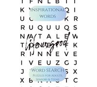 Inspirational Word Search Puzzle Book: Word Searches with Easy to Read Print Using Inspirational Words | 6x9 inches, 110 pages | 50+ Puzzles...Gift ... Free Times and for Seniors, Teens, Adults