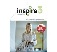 Marie-José Lopes Delphine Twardow Inspire 3 - Pack - Livre + Versio (Tascabile)