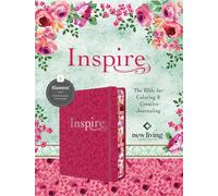 Tyndale Inspire Bible NLT (Hardcover Leatherlike, Pink Pe (Rilegato in ecopelle)