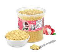 INSPIRE FOOD Perle Bubble Tea Litchi | Popping Boba 3,2kg