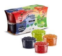 INSPIRE FOOD Set Perle Bubble Tea | 4x Popping Boba da 100g