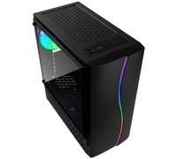 Inspire K5 ARGB Tower ATX senza alimentatore nero trasparente NEW