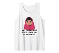 Inspire Malala Yousafzai Maglietta Canotta