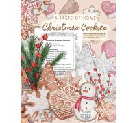Inspire Studios A Taste of Home CHRISTMAS COOKIES RECIPES COOKBOOK & (Tascabile)