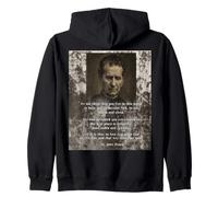 Inspire with Saint John Bosco Quote Design for Faith Lovers Felpa con Cappuccio