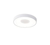 Inspired Mantra Fusion Coin Coin Plafoniera Rotonda 80W LED Con Telecomando 2700K-5000K, 3900lm, Bianco, 3 Anni di Garanzia