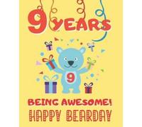 Inspired Notebooks Happy Years Press 9 Years Being Awesome (Tascabile)