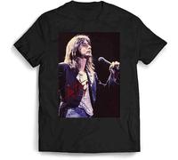 Inspired Steve Perry Rock Man Men T-Shirt Black Black L