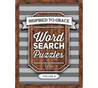 Inspired To Grace Word Search Puzzles: Volume 4 - NUOVO