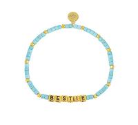 INSPIRED VOICES Braccialetti dell'amicizia, per migliore amica, braccialetti con perline, regali per sorelle e migliori regali per donne, 14 inches, Oro giallo, Cristallo