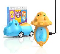 Inspireyes Walkie-Talkie Dinosauro per Bambini, Ricaricabili, Dai 3 Anni, Giocattolo per Interno ed Esterno, Regalo di Compleanno o Natale, Set da 2