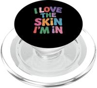 Inspiring I Love the Skin I'm In Teacher Awareness Donne Uomini PopSockets PopGrip per MagSafe