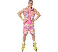 Costume Da Adulto Di Ken Con Pattini A Rulli Del Film Barbie