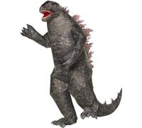 InSpirit Designs Godzilla vs Kong - Costume gonfiabile da Godzilla per adulti, con licenza ufficiale, costume teatrale