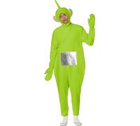 InSpirit Designs Teletubbies Dipsy - Costume da adulto con licenza ufficiale, taglia S