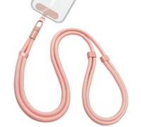 INSPUTOL Catenella Universale per Cellulare, Cinturino Regolabile da Collo, Custodia con Tracolla (Rosa)