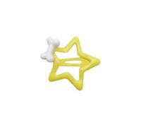 InsStyle - Fermaglio per capelli a forma di stella a cinque punti, clip laterale per capelli, per animali domestici