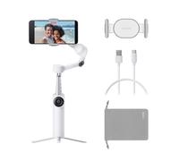 Insta 360 Flow 2 Bianco - Stabilizzatore per smartphone iPhone/Android