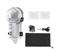 Insta 360 X4 - Custodia protettiva invisibile per immersioni subacquee, impermeabile fino a 60 m, per Insta360 X4, con accessori per staffa