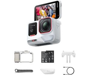 Insta360 Ace Pro 2 (bianco artico) Xplorer Bundle (argento chiaro di luna)