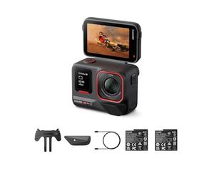 Insta360 Ace Pro 2 Doppia Batteria - Action cam 8K coprogettata con Leica | Videocamera impermeabile, sensore 1/1.3", doppio chip IA, superba in bassa luce, touchscreen direzionale, editing IA per Vlog