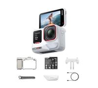 Insta360 Ace Pro 2 in Edizione Limitata Bianco Artico - Pack Xplorer Argento Perla: Videocamera 8K Co-progettata con Leica,Sensore da 1/1,3",Prestazioni imbattibili in condizioni di scarsa luminosità.