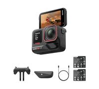 Insta360 Ace Pro 2 - Kit con doppia batteria - Action Camera 8K co-progettata con Leica, sensore da 1/1,3" di nuova generazione e doppio chip AI, 8K/30fps, obiettivo 157°, schermo flip da 2,5" e