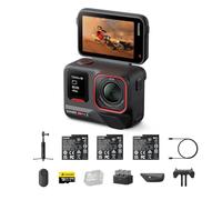 Insta360 Ace Pro 2 Pack Creativo (nuova versione)- Action Cam Impermeabile in 8K co-ingegnerizzata con Leica, sensore 1/1.3", superba in bassa luce,touchscreen direzionale ed Editing IA per Vlog.