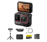 Insta360 Ace Pro 2 Pack Creatori - Action Cam Impermeabile in 8K co-ingegnerizzata con Leica, sensore 1/1.3", doppio chip IA, superba in bassa luce, audio superiore.