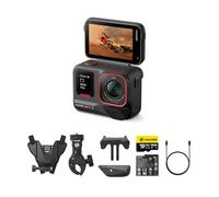 Insta360 Ace Pro 2 Pack Moto - Action Cam Impermeabile in 8K co-ingegnerizzata con Leica, sensore 1/1.3", doppio chip IA, superba in bassa luce, audio superiore.